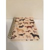 Flomo Dog Journal Tan Dog Lovers Notebook Spiral Bound Hardcover