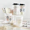 Santa Barbara Design Studio 8-Count Disposable Paper Coffee Cups, Sleeves