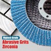 EZARC Flap Discs 40 Grit, 4 1/2 x 7/8-Inch Flap