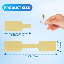 2 Rolls Jewelry Price Tags,500 Per Roll Sale Tags,Self Adhesive Jewelry Pricing Stickers Labels for Bracelet,Ring,Clothing Display(Brown,Silver)