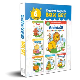 Colouring Books Super Boxset (Creative Crayons)