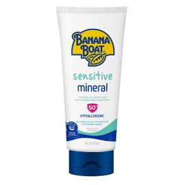Banana Boat Simply Protect Sunscreen Lotion for Sensitive Skin, SPF 50, 6 oz Pack of 3                                                                