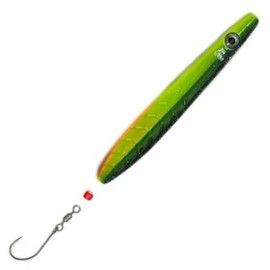 Troutwerk ParaLAXX 5 g 6.5 cm Inline Blinker - Blinker, Trout Lure, Inline Bait, Fishing Lure, Artificial Bait, Troutwerk Colour: Green/Yellow/Red