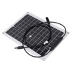 Small Solar Panel Flexible Kit 18V 15W for Battery Charging