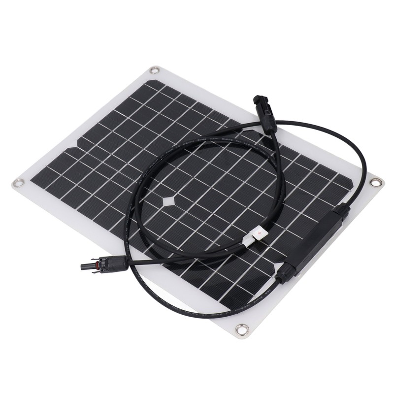 Small Solar Panel Flexible Kit 18V 15W for Battery Charging