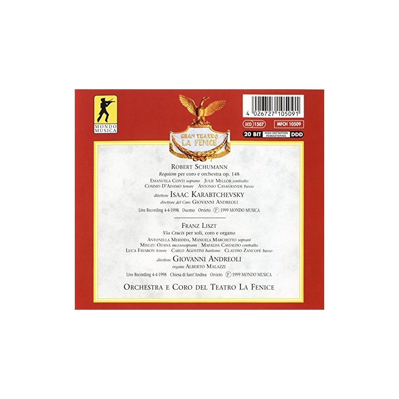 Schumann Requiem / Liszt Via