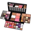 74 Colors Eye Shadow Kit Lip Gloss Eyeshadow Blusher High