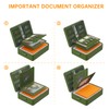 DocSafe 5200°F Document Organizer with Lock,Upgraded Heat Insulated Fireproof＆Waterproof Box
