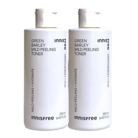 Innisfree Green Barley Mild Peeling Toner 250ml x 2 / 이니스프리 청보리 마일드 필링 토너 250ml x2개