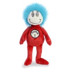 Aurora® Whimsical Dr. Seuss™ Thing One Stuffed Animal - Officially Licensed Plush for Imaginative Play - Perfect for Kids and Adults - Red 12 Inches