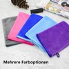 gvivej Waschhandschuh, 6 Stück 15 x 20cm Waschhandschuhe Frottee, Waschlappen