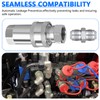 Cplbrb 1/4" Ag ISO 7241-A Hydraulic Quick Connect Tractor Couplers