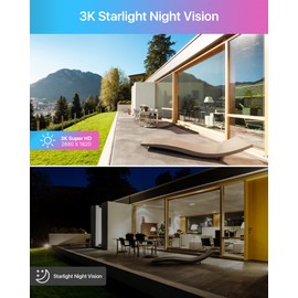 ZOSI 5MP Add-on PoE Outdoor Surveillance Camera, Person/Vehicle Detection, 2-Way Audio, Colour Night Vision, Works POE NVRs, C182