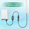 PATIKIL LED Strip Dimmer Switch, 2set DC 5-24V USB Light