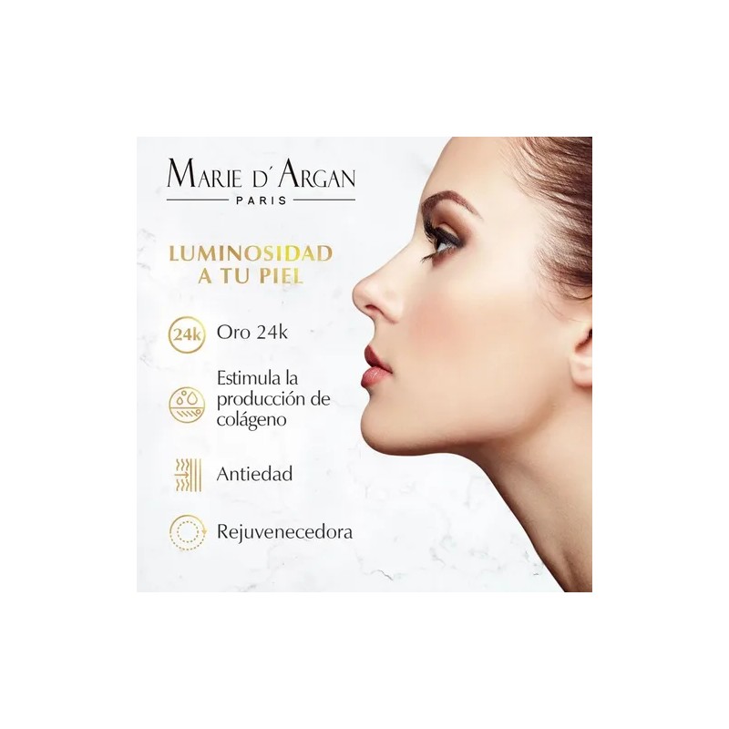 Crema Facial De Dia Oro 24 Kilates Hidratante Rejuvenecedora