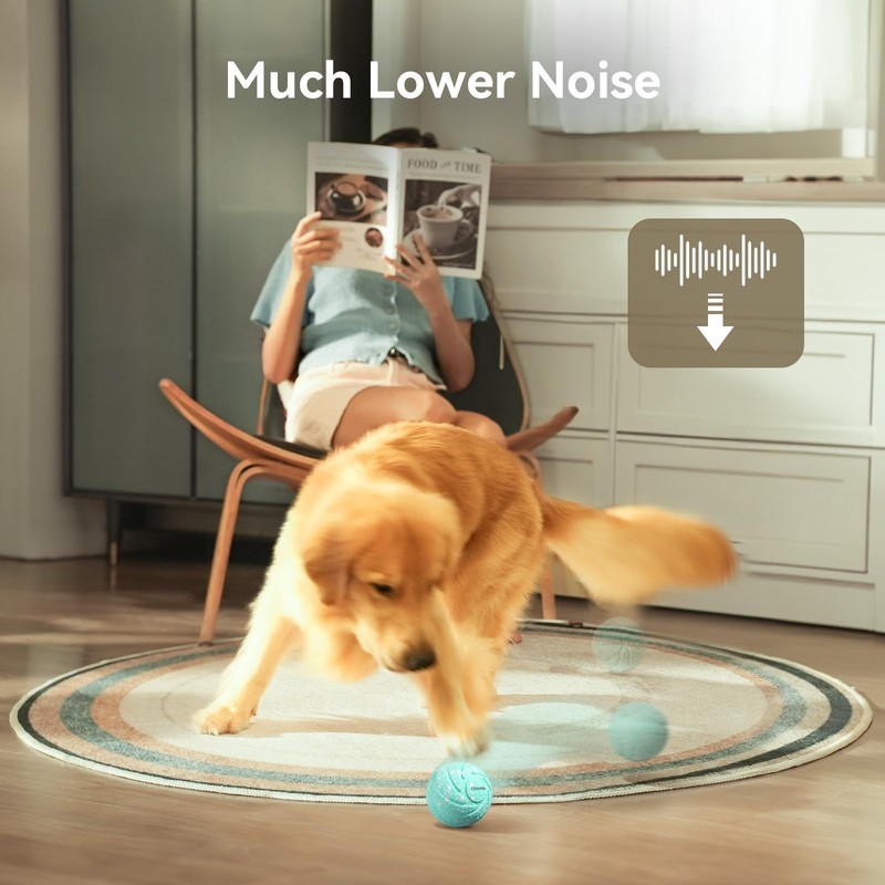 Hoochii by Cheerble Smart Interactive Dog Toys, Wicked Ball AIR,