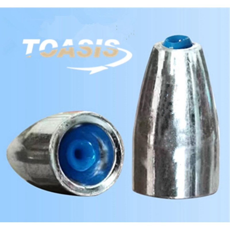Toasis Fishing Rubber Core Weights Removable Rubber-core Sinkers (5g/0.17_Oz-25pcs)