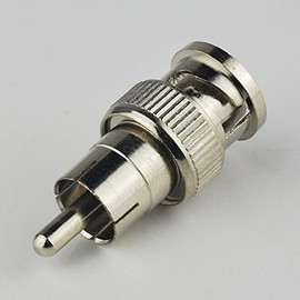 2pcs Rf Wire Terminal Coaxial Connector BNC-RCA Adaptor BNC Female to RCA Male Straight for Wireless Antenna Ships from USA