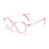 QYAJS Eyeglasses Frame Children Optical Glasses Frame TR90 Flexible Bendable