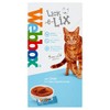 Webbox Lick-e-Lix Cream Liver Sachets Cat Treat 5 x 10g