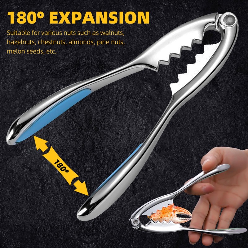 Tuofang Nutcracker Walnuts, Nutcracker, High-Quality Stainless Steel Nutcracker, Suitable for