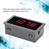 Digital Tachometer, 4 Digital LED Speed Meter, 10-9999RPM Measuring Range,