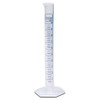 10ml Plastic Graduated Cylinder, Printed Graduations, Single Metric Scale, Polypropylene,