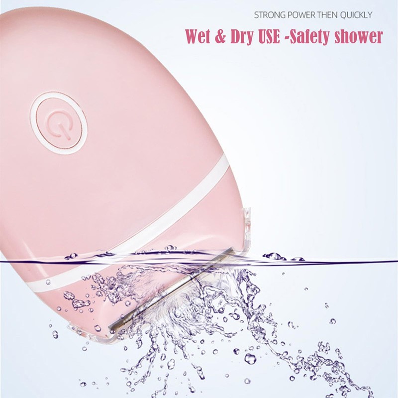 Electric Hair Shaver for Women: Compact, Cordless Wet & Dry