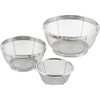 Yoshikawa Colander, 3-piece (5.9, 7.5, 9.8 inches (15, 19, 25