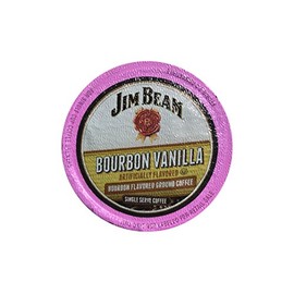 Jim Beam Bourbon Vanilla, 18 Count (Pack of 4)