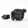 Frenflu Bicycle Key Wire Lock, 4 Digit Dial Type, No