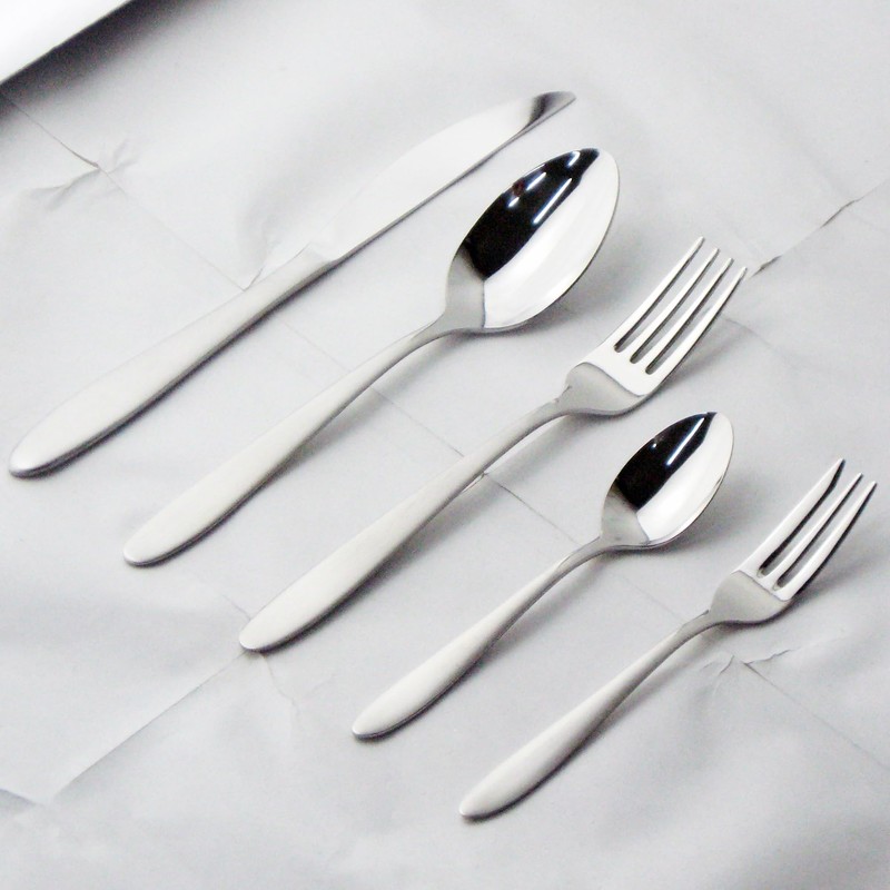 Todai Basis Dinner Cutlery Set, 5 pcs, 18-8 Stainless Steel,