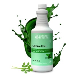 Nature Sunshine Chloro Feel Clorofila Líquida 473ml Menta