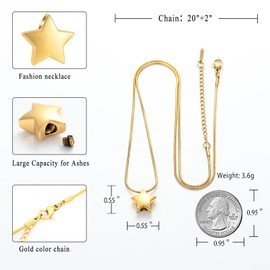 memorial jewelry Cremation Jewellery for Ashes Pearl Urn Necklace Jewellery Ash Holder for Women Ash Keepsake, Stainless Steel, No Gemstone