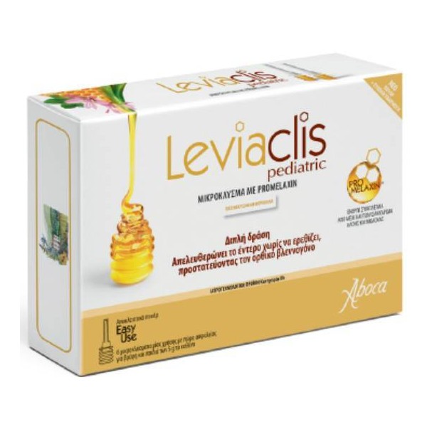 Aboca Leviaclis Pediatric Microenema, 6x5gr