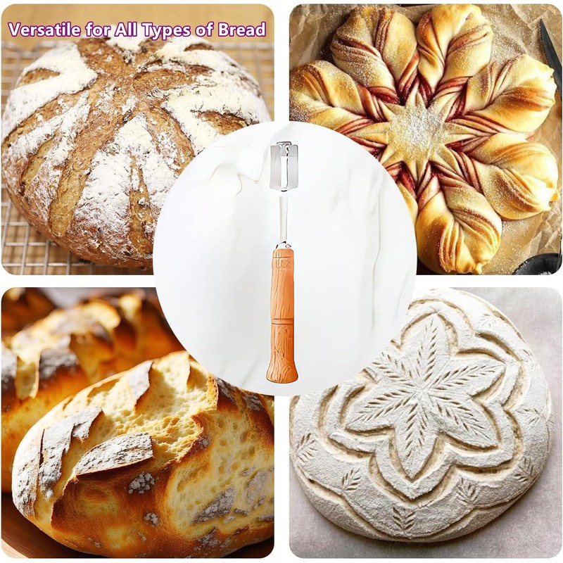 Dough Scratching Tool Dough Scoring Tool for Professional Bakers,Sharp Bread