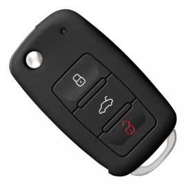 MD Paquete De 10 Funda Silicón Para Llave Volkswagen / Mayoreo