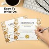 SMOQYKBW 25PCS Thank You Certificates 8×10 Inch Awards, Recognition Certificates,
