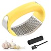 Eastrise Stainless Steel Garlic Press,Rocker Crusher Masher,Portable Manual High Performance