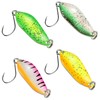 4x FTM Spoon Strike 2,1G – Spinning Fishing Lure Trout