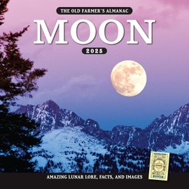 Harper Collins,  Old Farmers Almanac Moon 2025 Wall Calendar