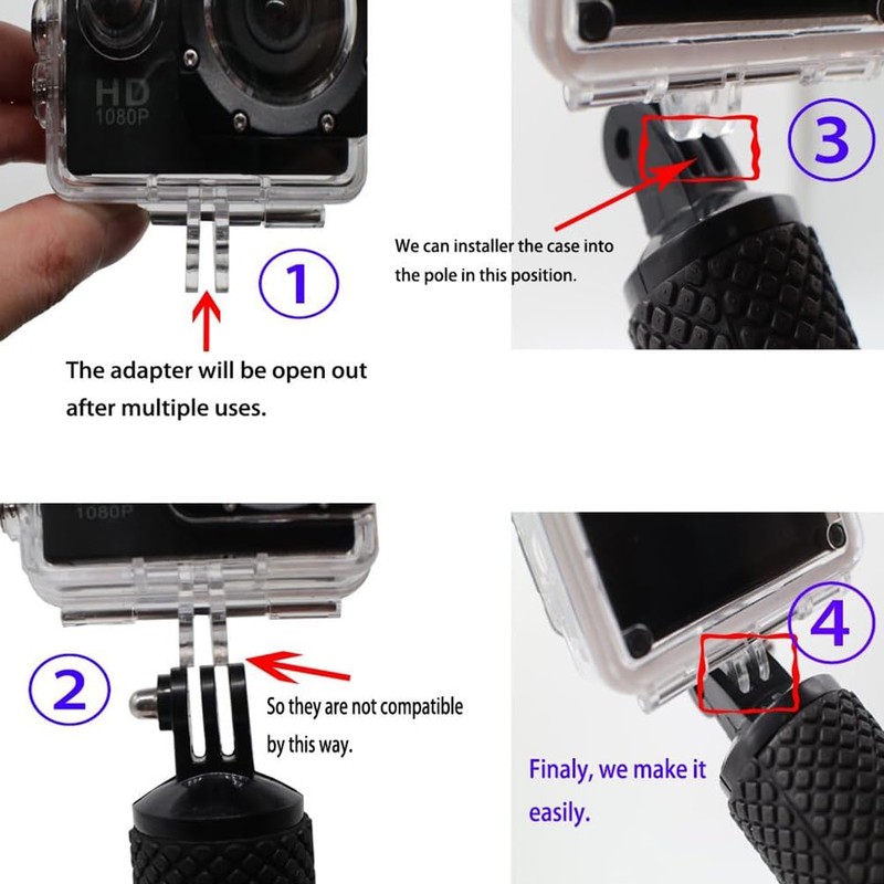 Floating Handle, Diving Monopod, Floating Hand Grip, Waterproof Handle, Diving