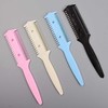 Self-Cut Bangs Hair Thinning Razor Comb Hair Cutting Comb - Random 13ea