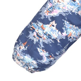 LAURA ASHLEY Riviera N1184820 Smock for Boys and Children, Kindergarten, Nursery, 39.4 - 43.3 inches (100 - 110 cm), Long Sleeve