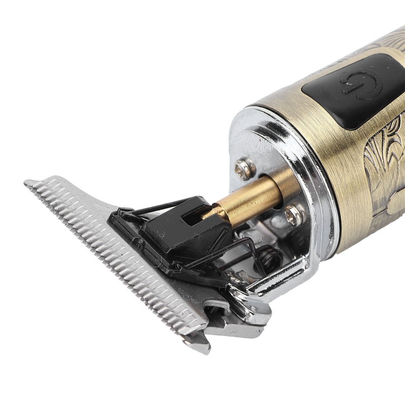 Electric Hair Trimmer Clipper USB Portable Professional Retro Hair Cutting