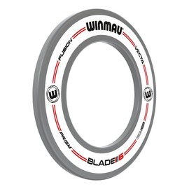 Winmau Dart Board Surround Ring - Pro Line Original White Dartboard Surround Backboard Wall Protector