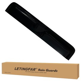 42.5" 1062mm Sunroof Wind Deflector, Tape-on Sunroof Rain Guards, Universal Fit Tinted Moonroof Vent Visor Car Accessories
