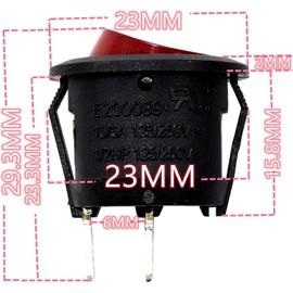 KOIUETUA On Off Power Switch Fit for Hoover Windtunnel UH70815 UH70819 UH70821 UH70829 UH70832 UH70839 UH71250 UH71230 UH70817 Wind-Tunnel-2 Upright Vacuum Cleaner