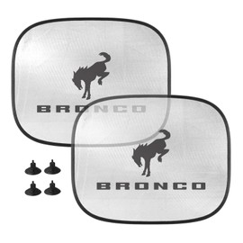 iPick Image for Ford Bronco Car Side Window Mesh Sun Shades for Baby Children UV Protection, 2 Pack