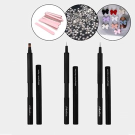 classic nail Mostive Mildang Brush 2 3-piece set + 60 parts / 모스티브 밀당브러쉬 2 3종 세트+파츠60개